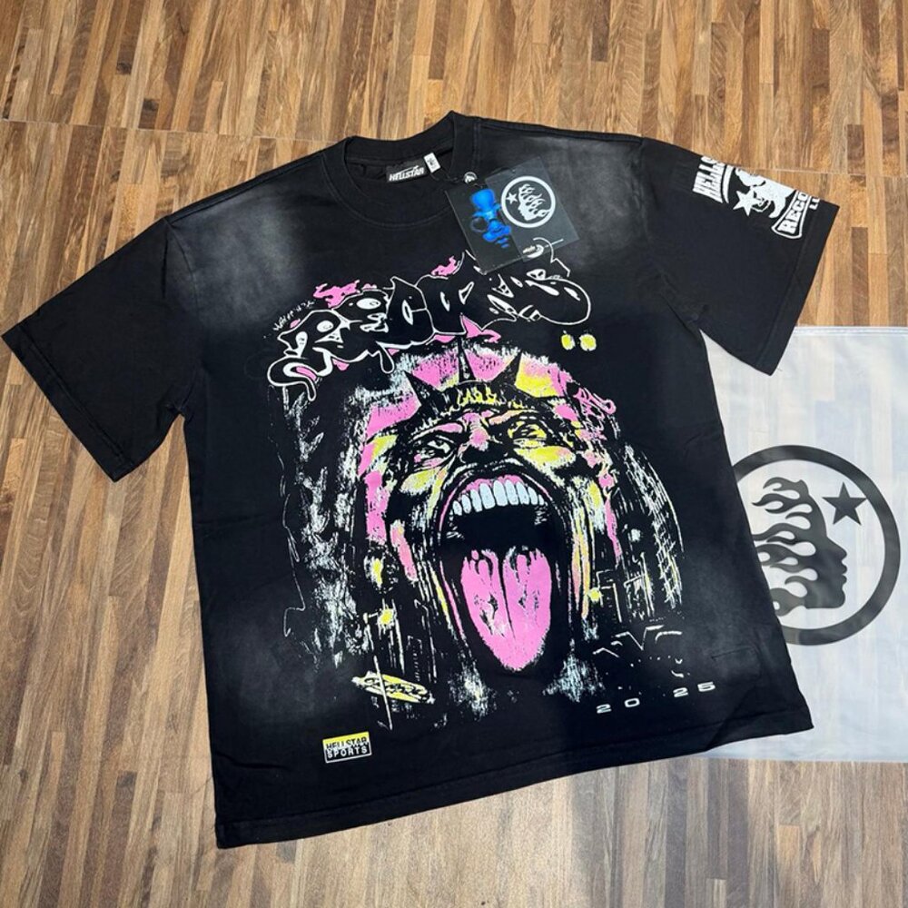 Black Hellstar Short-Sleeved Shirt